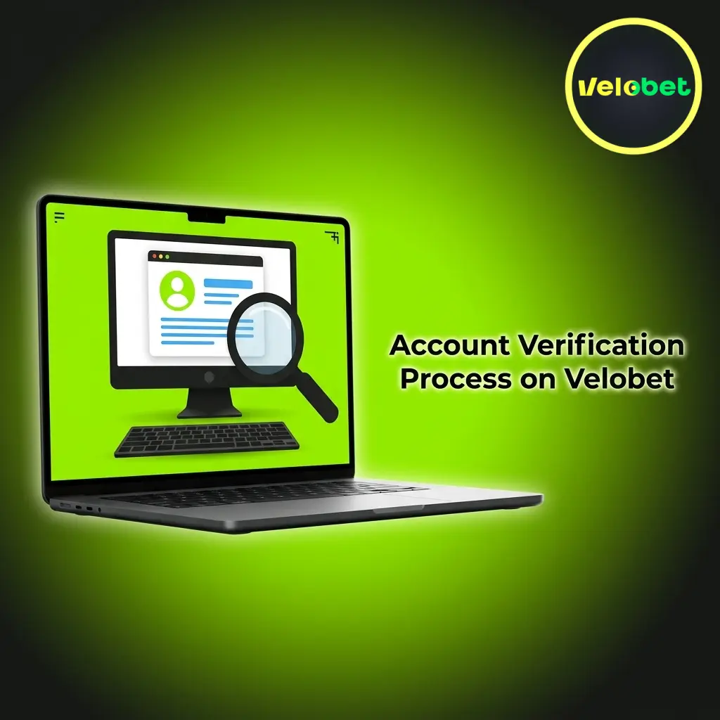 Velobet account verification KYC process showing document upload steps for identity and address proof