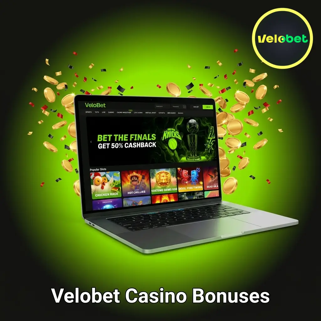 Velobet Casino bonuses including 330% welcome match, free spins, reload offers, cashback, and VIP rewards for UK players