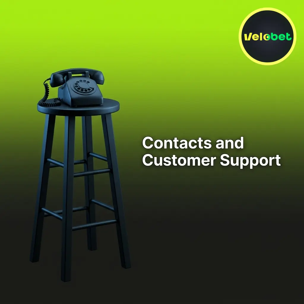 Velobet customer support channels including 24/7 live chat and email contact options for UK players