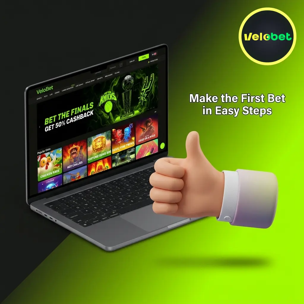 Step-by-step guide to placing your first bet on Velobet sports betting platform in under five minutes