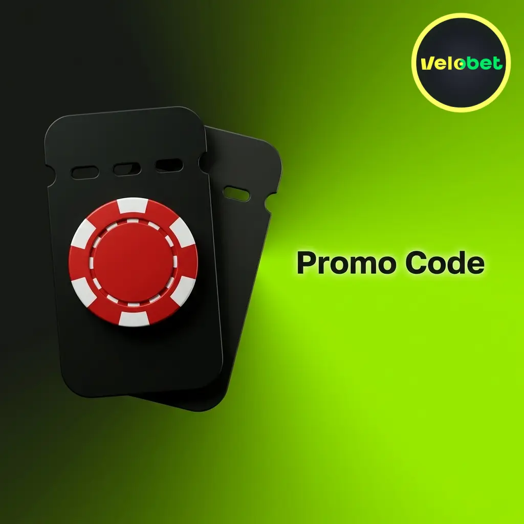 Velobet promo codes VELOSPORT and VELOCASINO offering sports and casino bonuses during registration and deposit