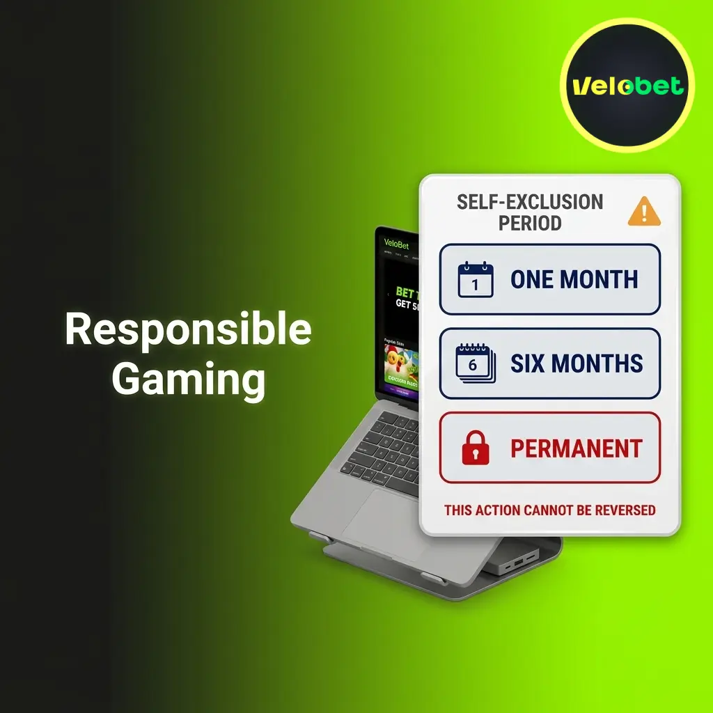 Velobet responsible gaming tools including deposit limits, self-exclusion, and session controls for safe UK betting
